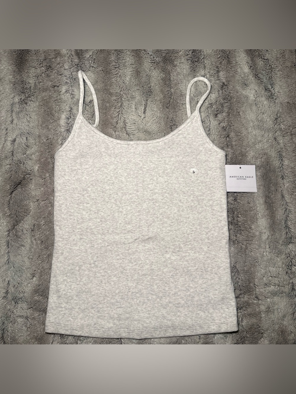 BRAND NEW women’s small ‘American Eagle’ gray tank top